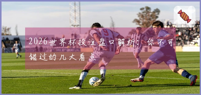 2026世界杯投注盘口解析：你不可错过的几大看点
